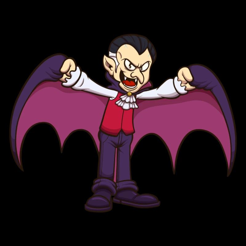 Vampire de dessin animé