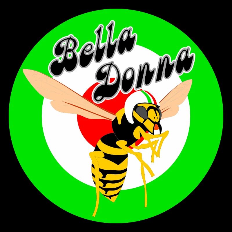 Guêpe Mod Cible Cocarde Verte Bella Donna