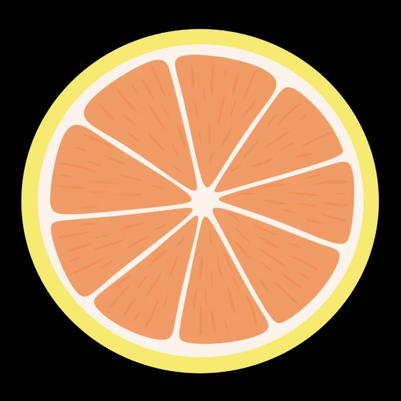 Grapefruit-Scheibe