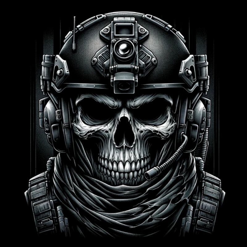 Crâne tactique Commando