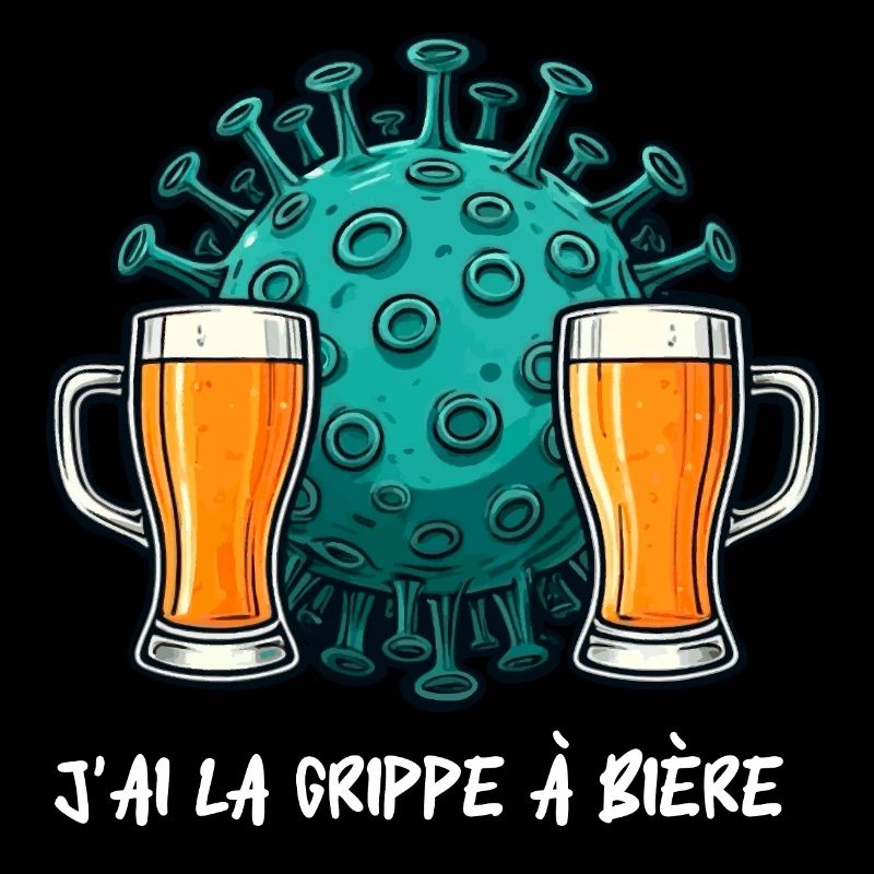Ich habe eine Biergrippe