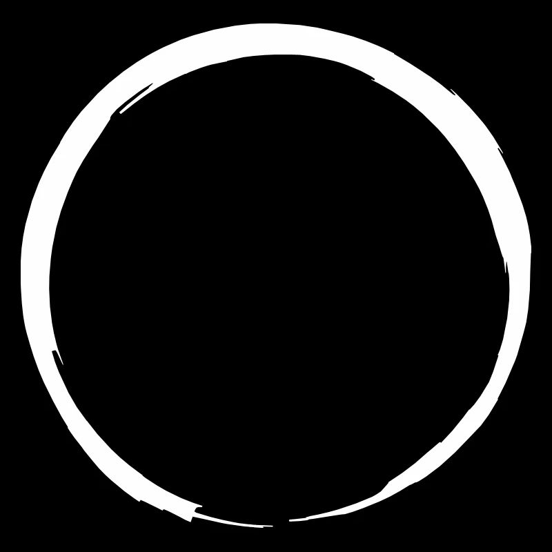 Circle round pattern abstract symbol vector motif