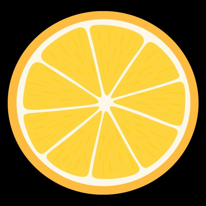 Orangenscheibe