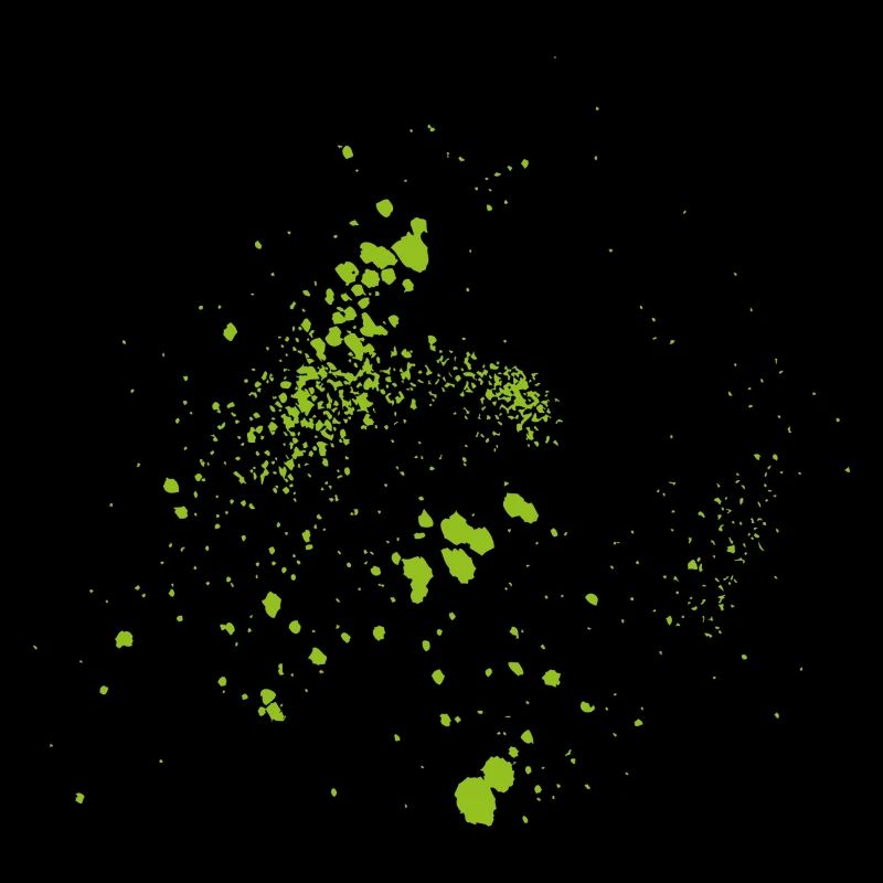 Farbe Klecks Spritzer Maler Geschenk Bunt Art Idee