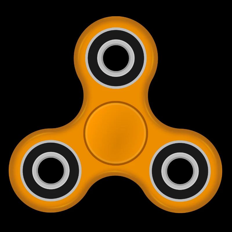 Fidget Spinner orange