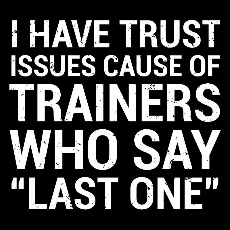 Funny Personal Trainer Trust questions devis T-Shirt