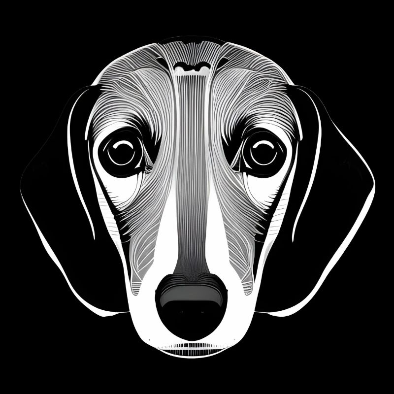 Portrait de teckel