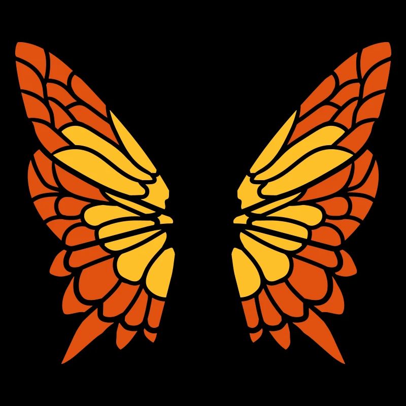 Butterfly Fluegel Pattern