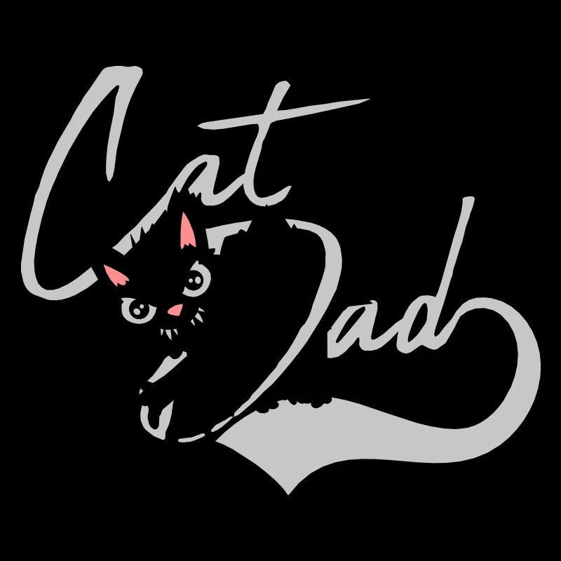 Cat Dad cool Design