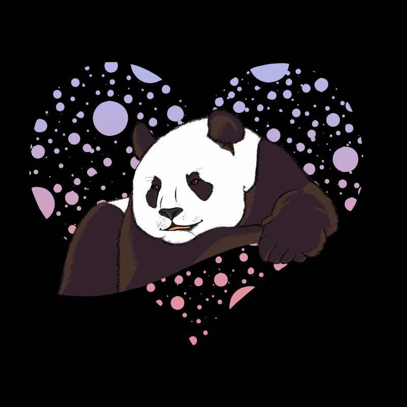 Amour de panda