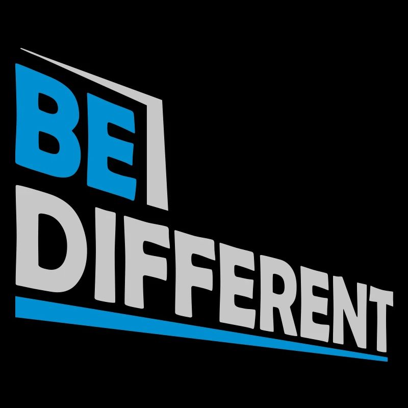Soyez différent Logo Design