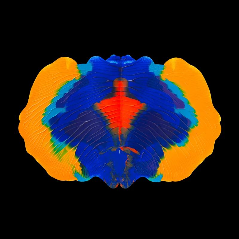 Inkblot Rorschach esprit créativité