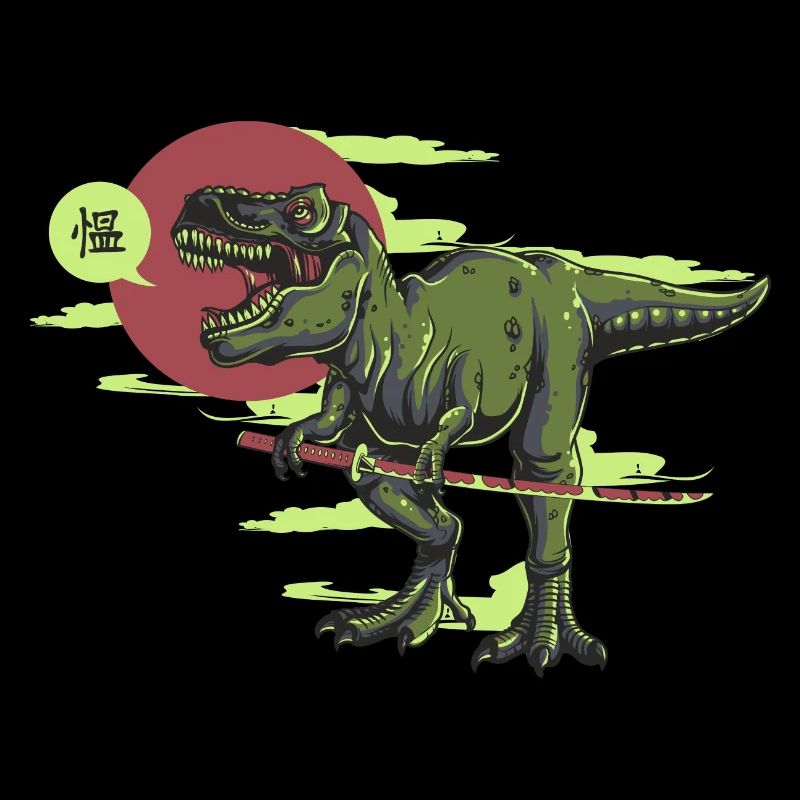 Samurai Rex Dinosaurier