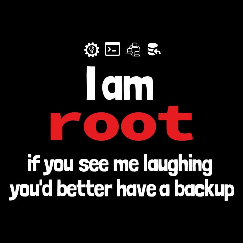 root backup - laughing