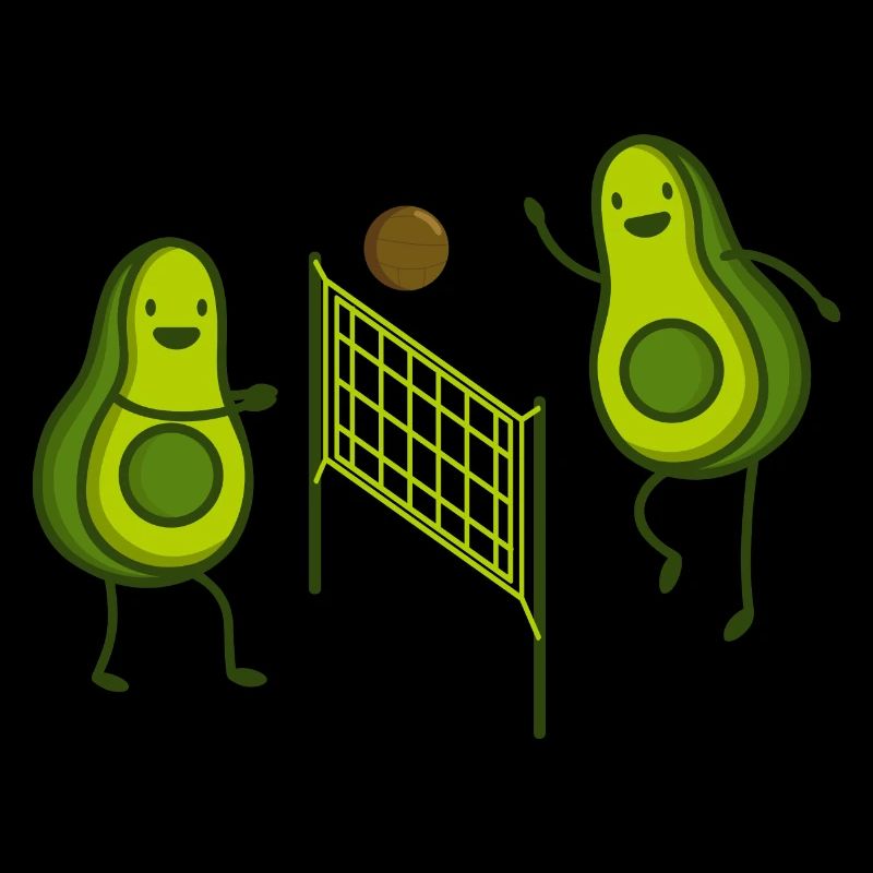 avocado volleyball