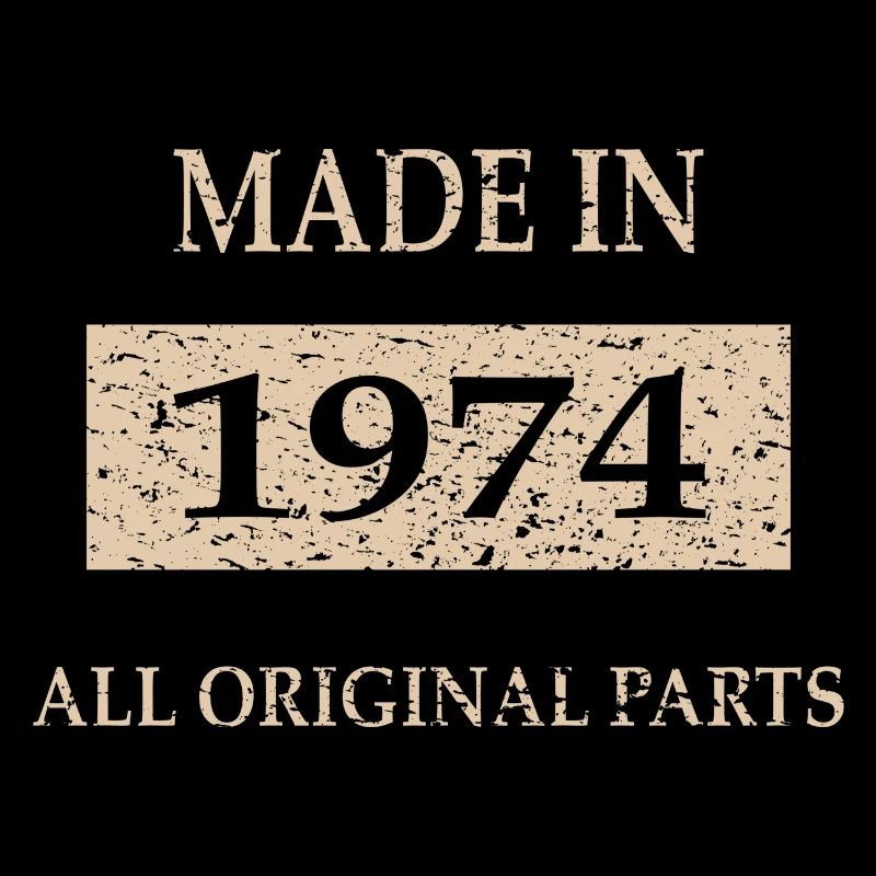 1974 Anniversaire Année de construction