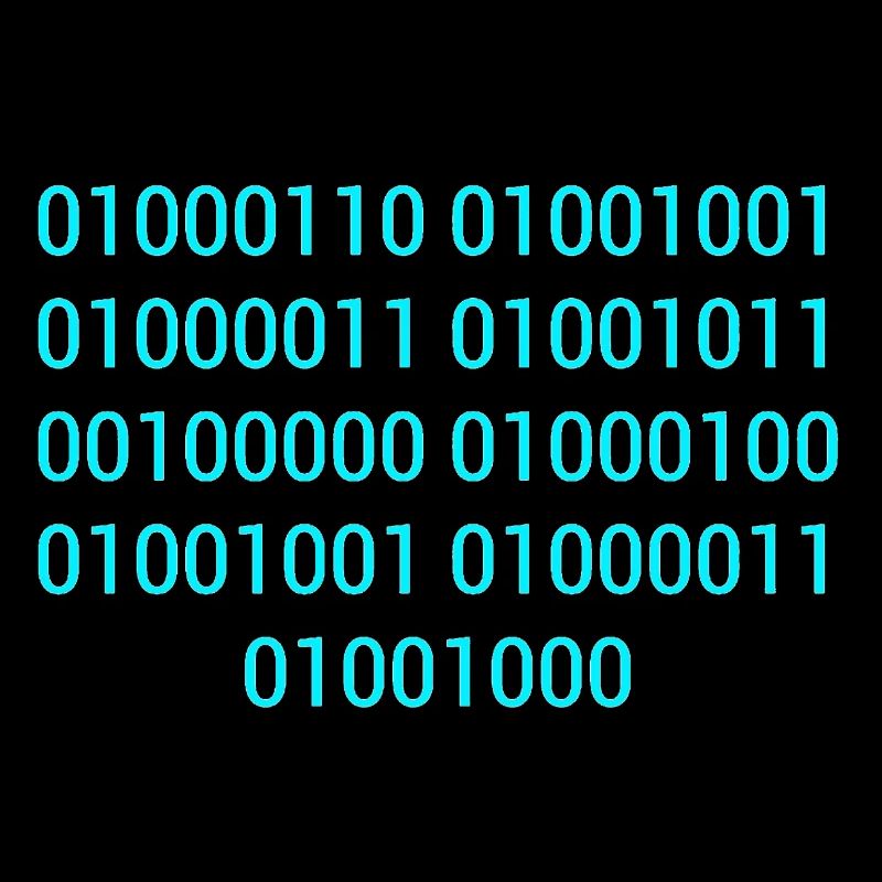 BINARY CODE / BINÄRCODE F**K DICH GESCHENKIDEE