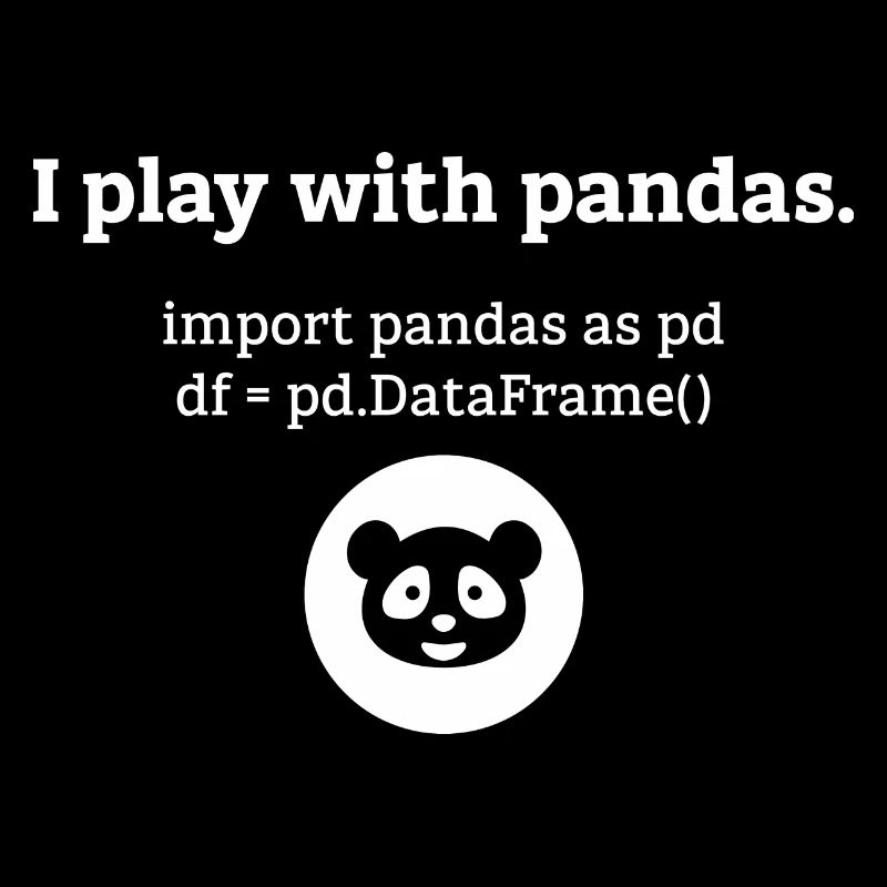 Pandas Datenwissenschaft Informatik Geschenk