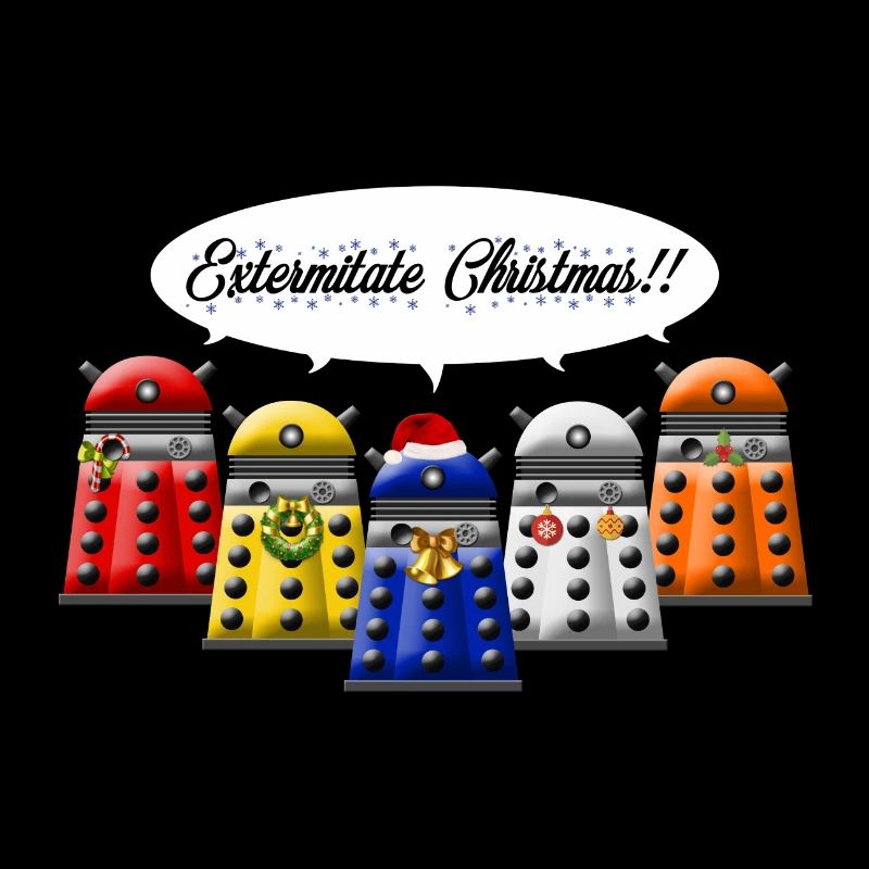 dalek exterminate xmas
