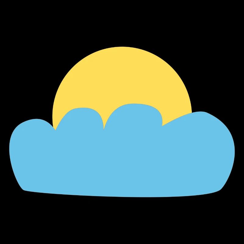 sun and cloud