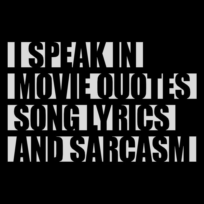 speak lyrics and sarcasm