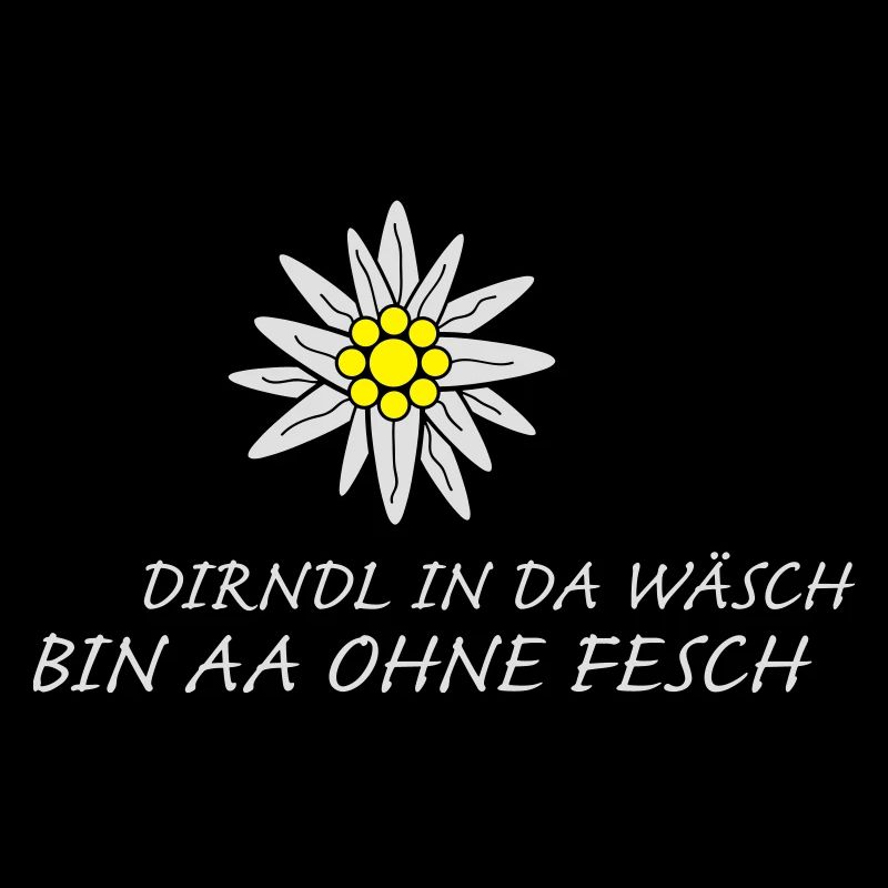 Dirndl mit Edelweiss