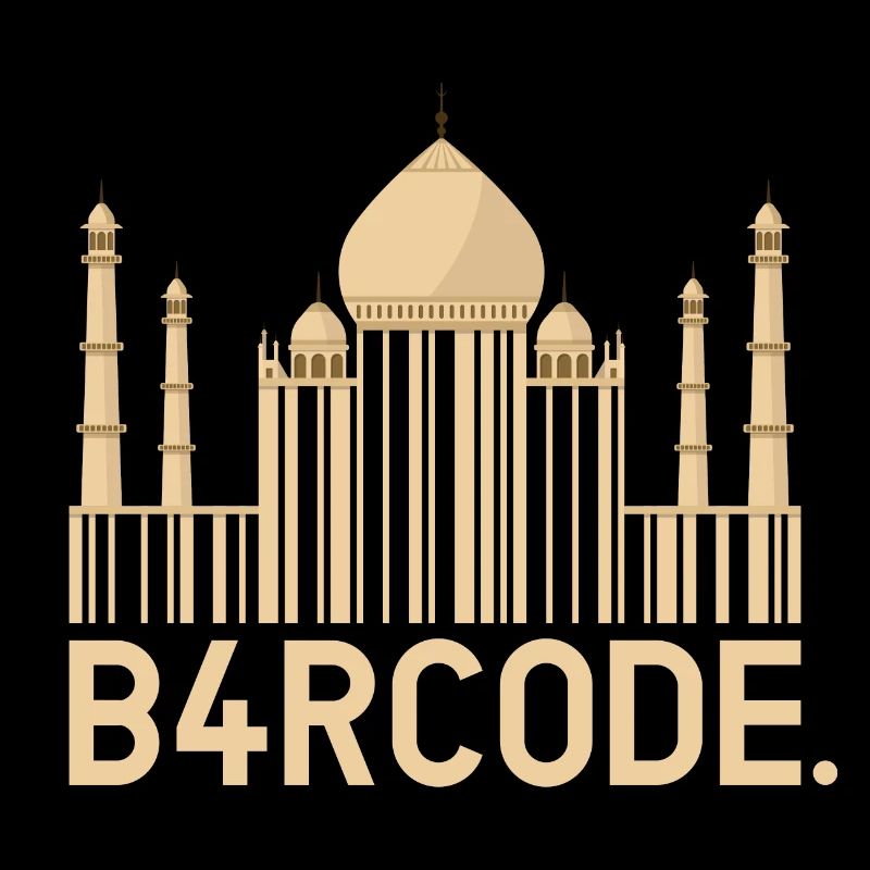 B4RCODE. Taj Mahal