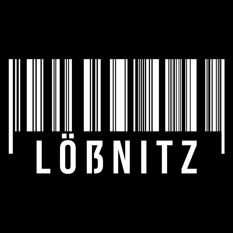 Erzgebirge Strichcode Lößnitz