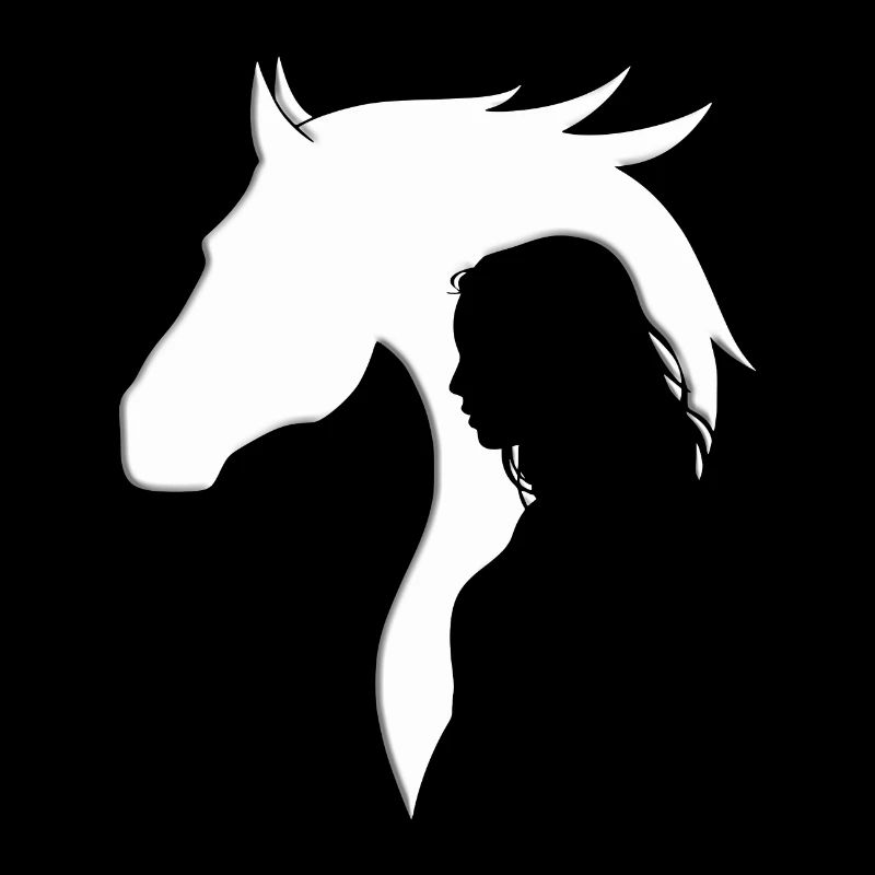 PFERD - REITERIN - REITEN - MÄDCHEN - PFERDE