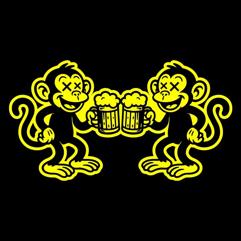 Beer Monkey Funny