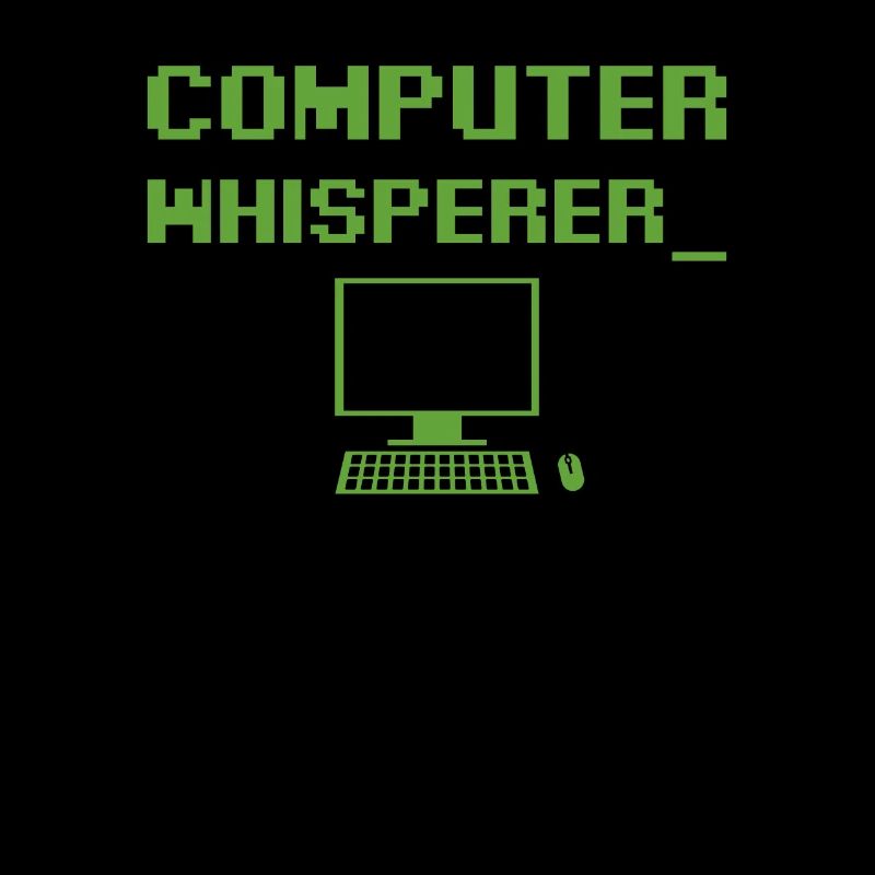 Computer Whisperer Tech Supporting Nerds Geeks Fun