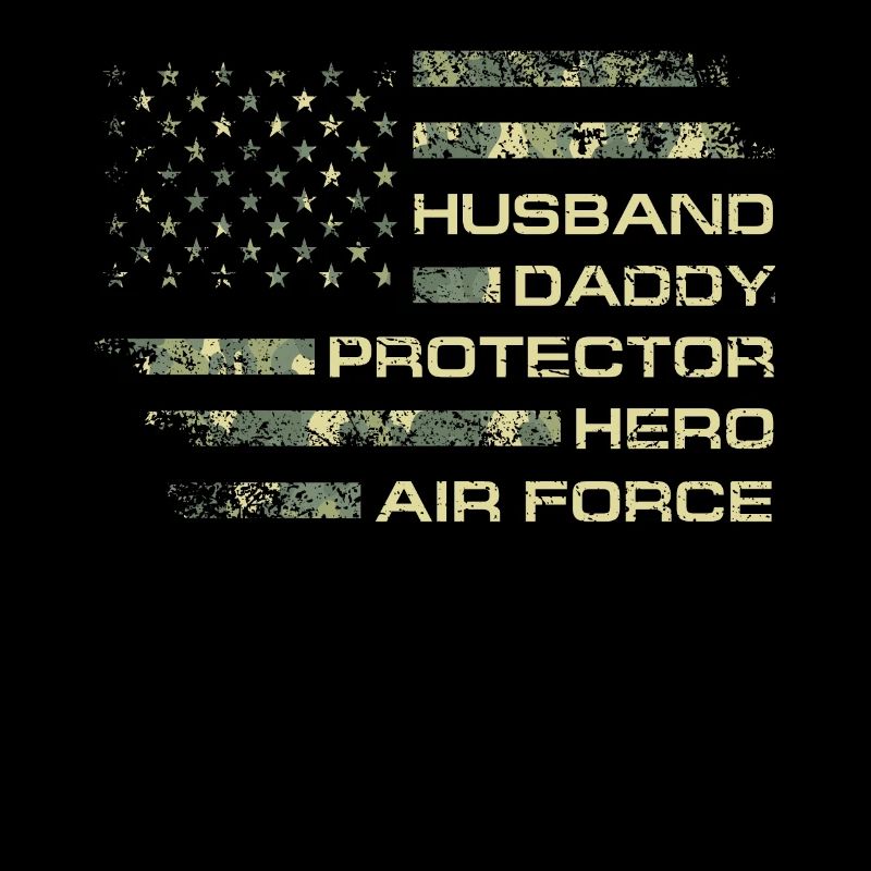 Ehemann Papa Beschützer Held US Air Force Veteran