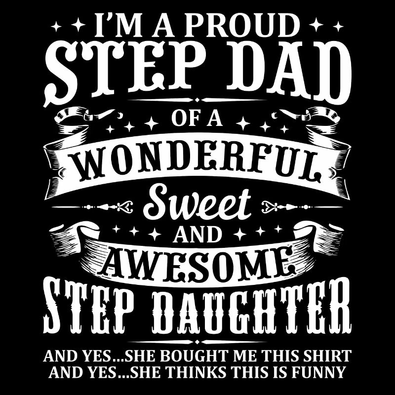 Funny Step Dad Fathers Day Christmas Step