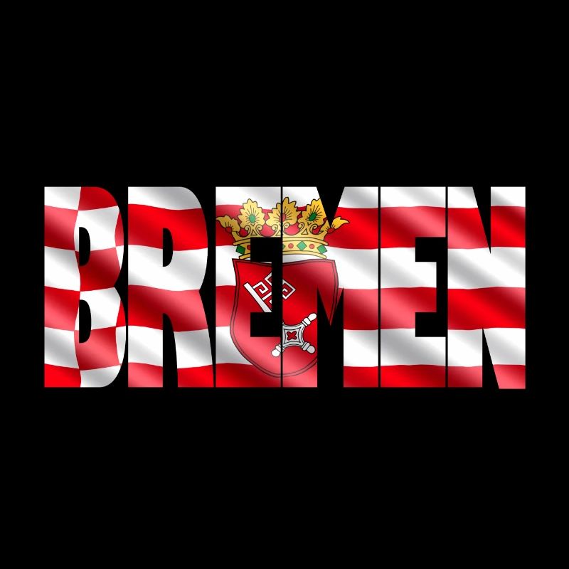 Drapeau de bacon de Brême