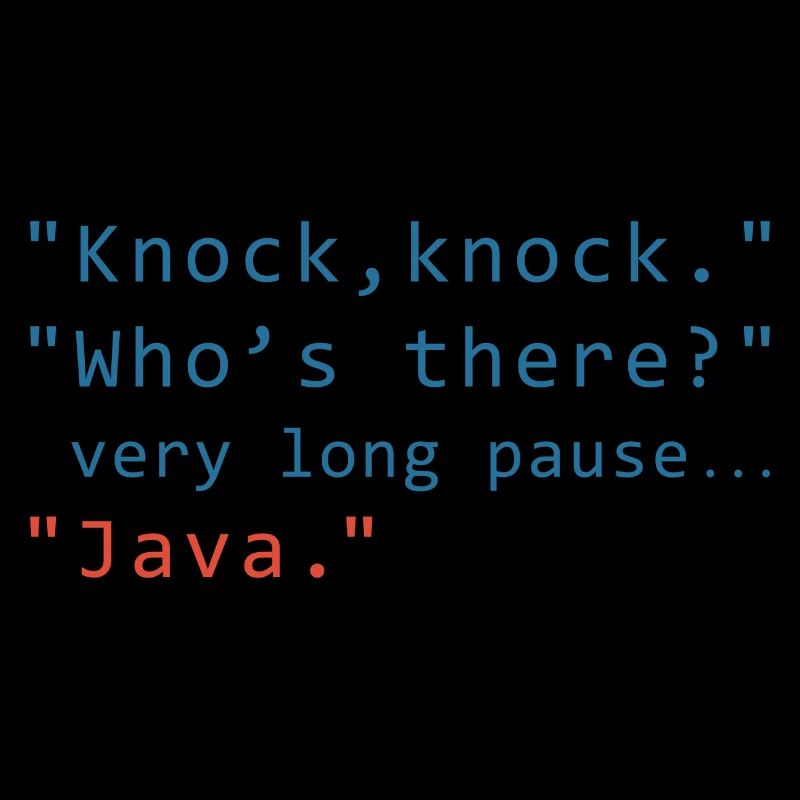 Cadeau informatique de programmation Java disant