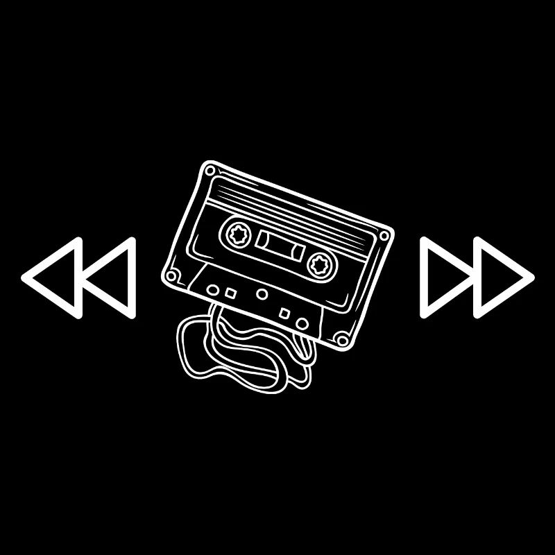 Audiokassette - schneller Vor- oder Rücklauf