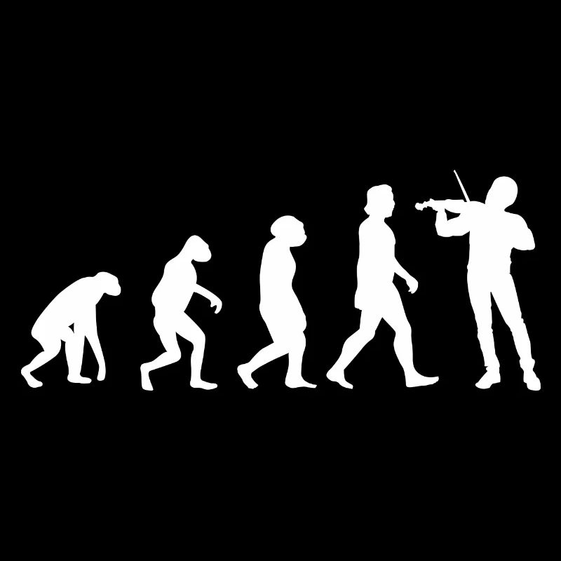 Human Evolution Violin