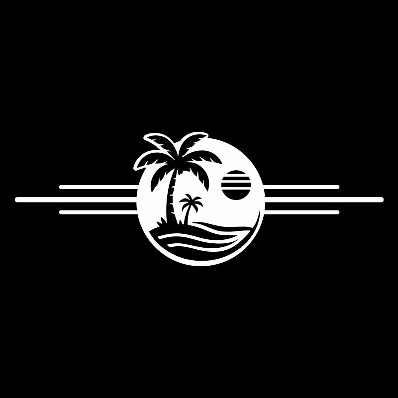 Plage de Palm Trees
