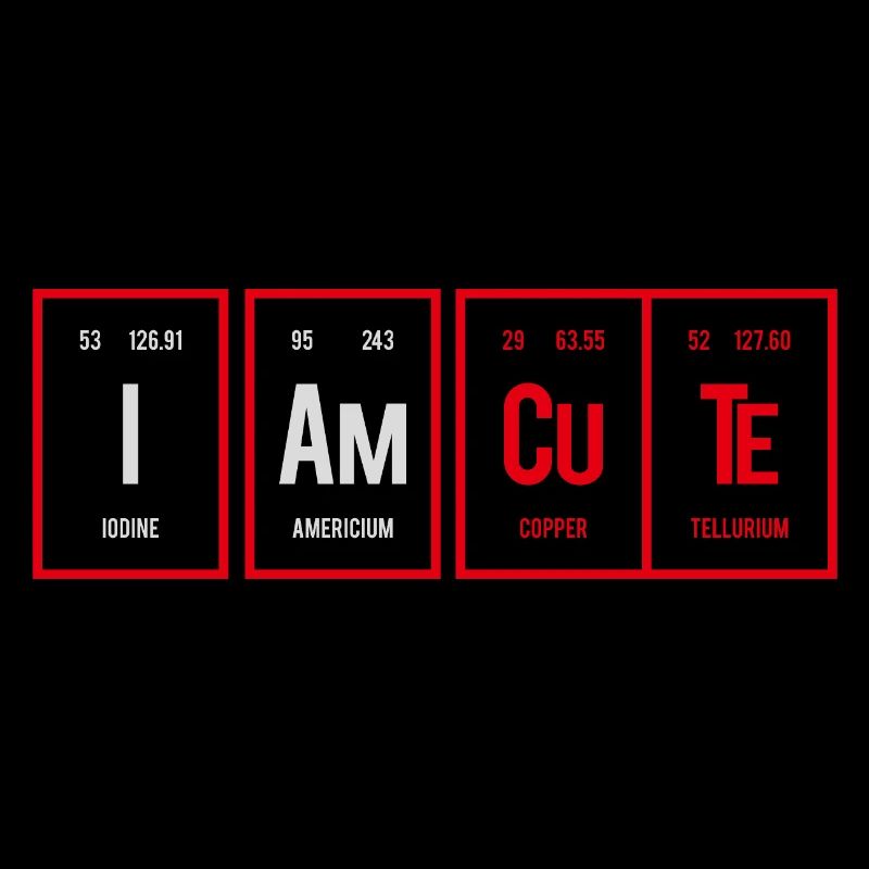 I Am Cute - Tableau périodique des éléments