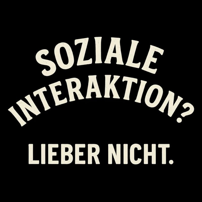 Interaction sociale – Non merci !