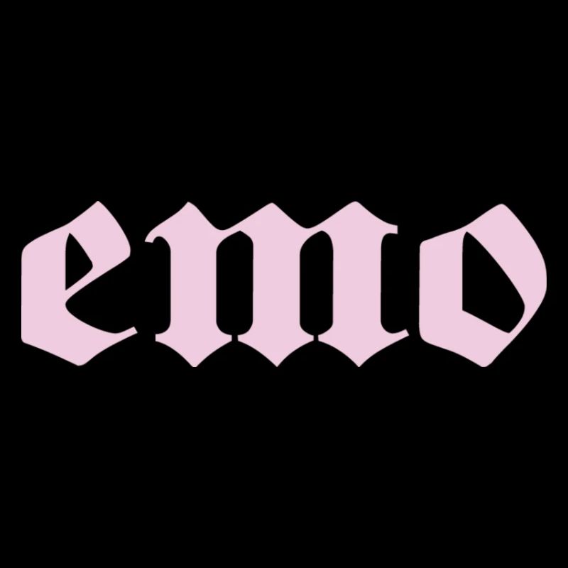 Emo Pink - Emotional Goth Punk Emocore Gift