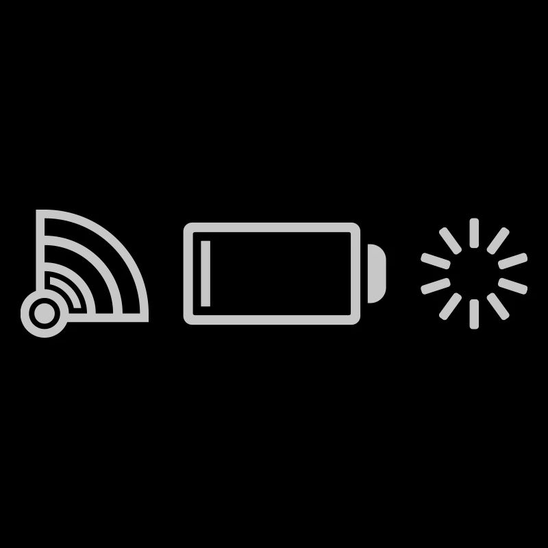 Logos no connection battery