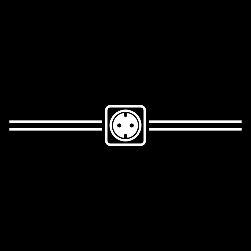 steckdose icon linie