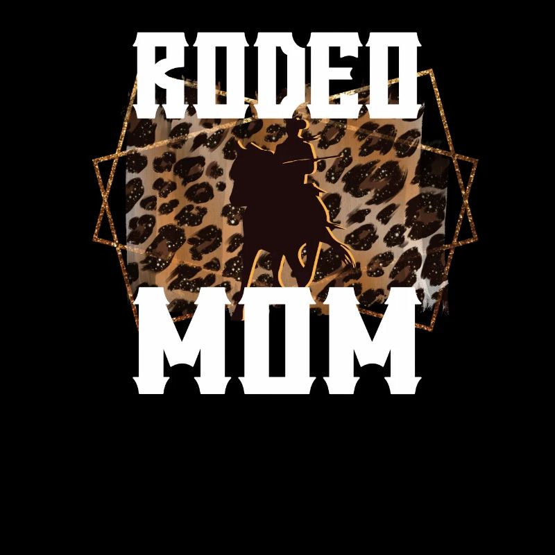 Stolze Rodeo Mama Rodeo-Reiter Mutter Geschenk