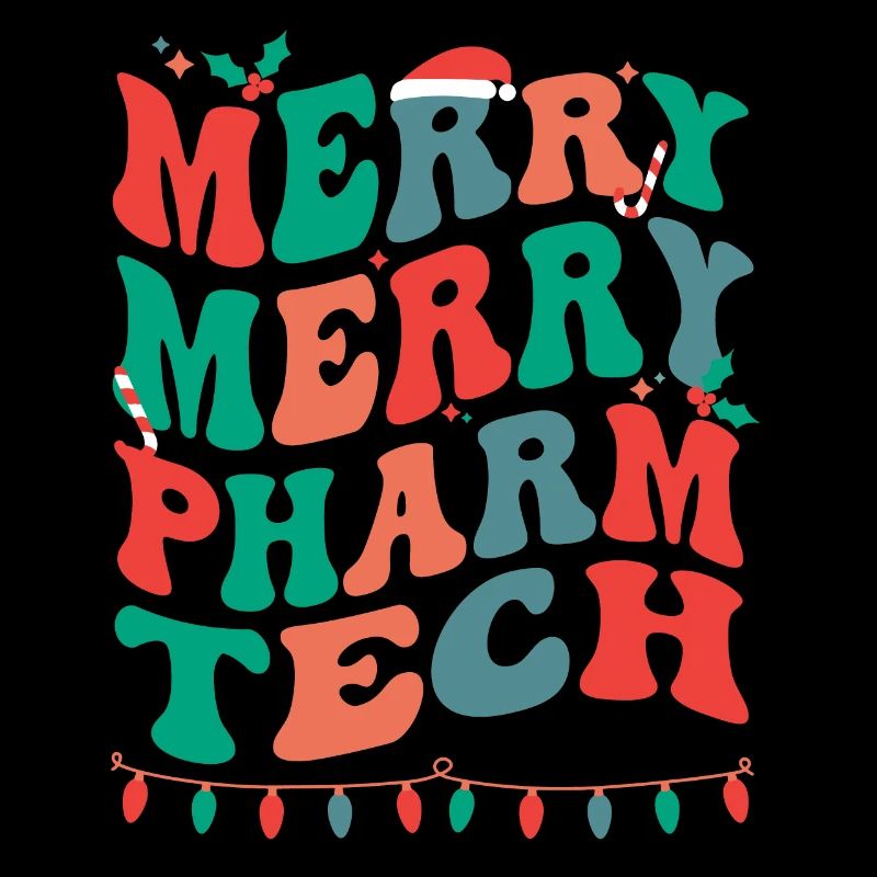 Pharmacy Technologist Christmas Pharmacy Tech Xmas