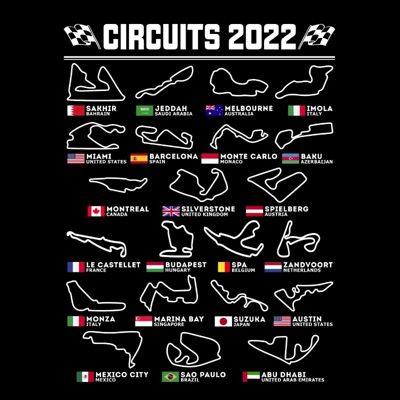 Circuits anglais de Formule Un
