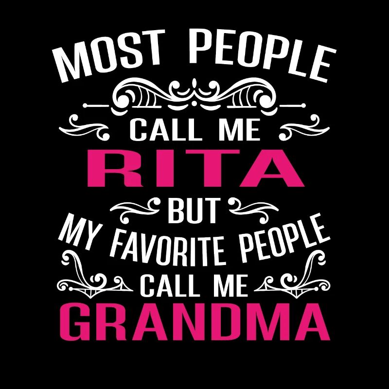 Rita Name Funny Personalized Grandma