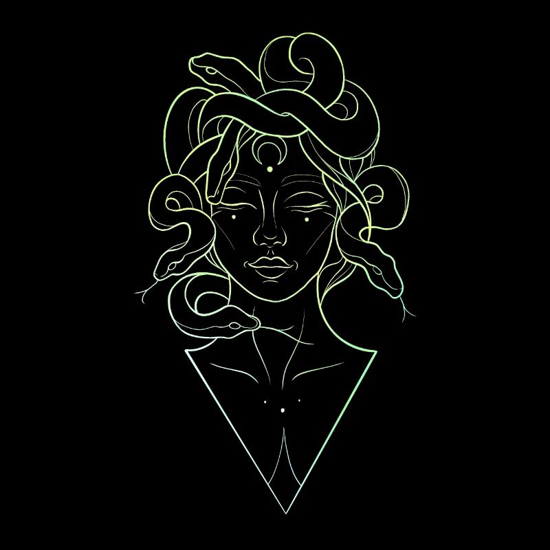 Medusa lineart