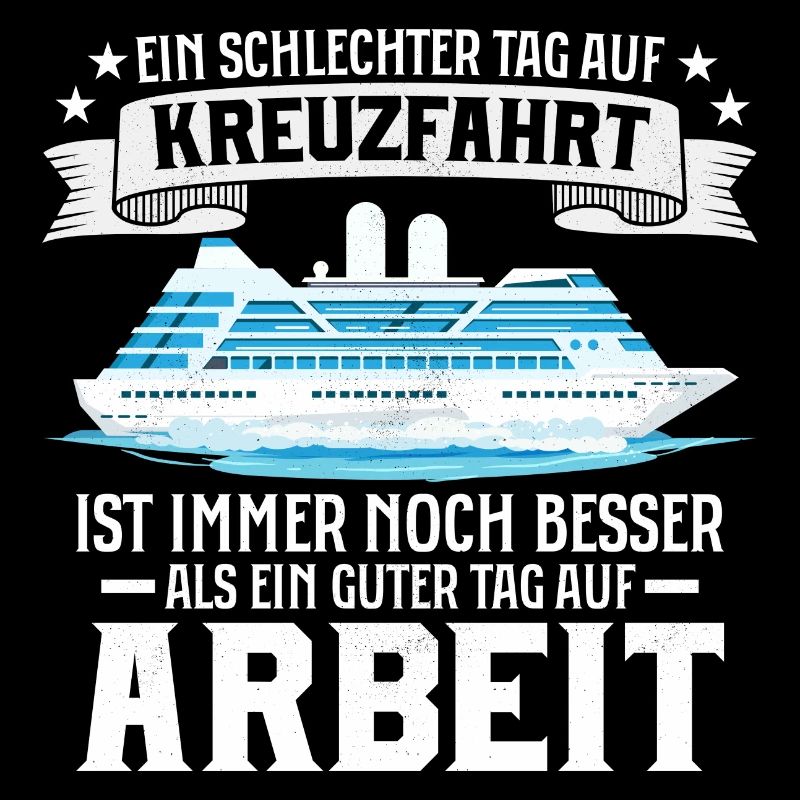 Ein schlechter Tag auf Kreuzfahrt besser als Arbei