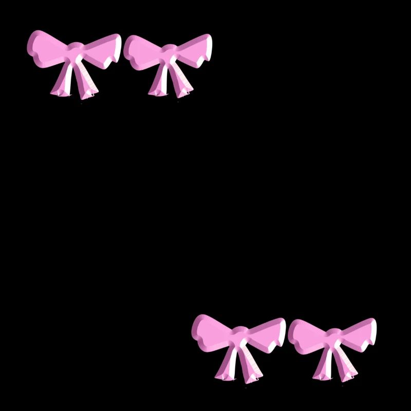 schleife symbol fliege rosa vier
